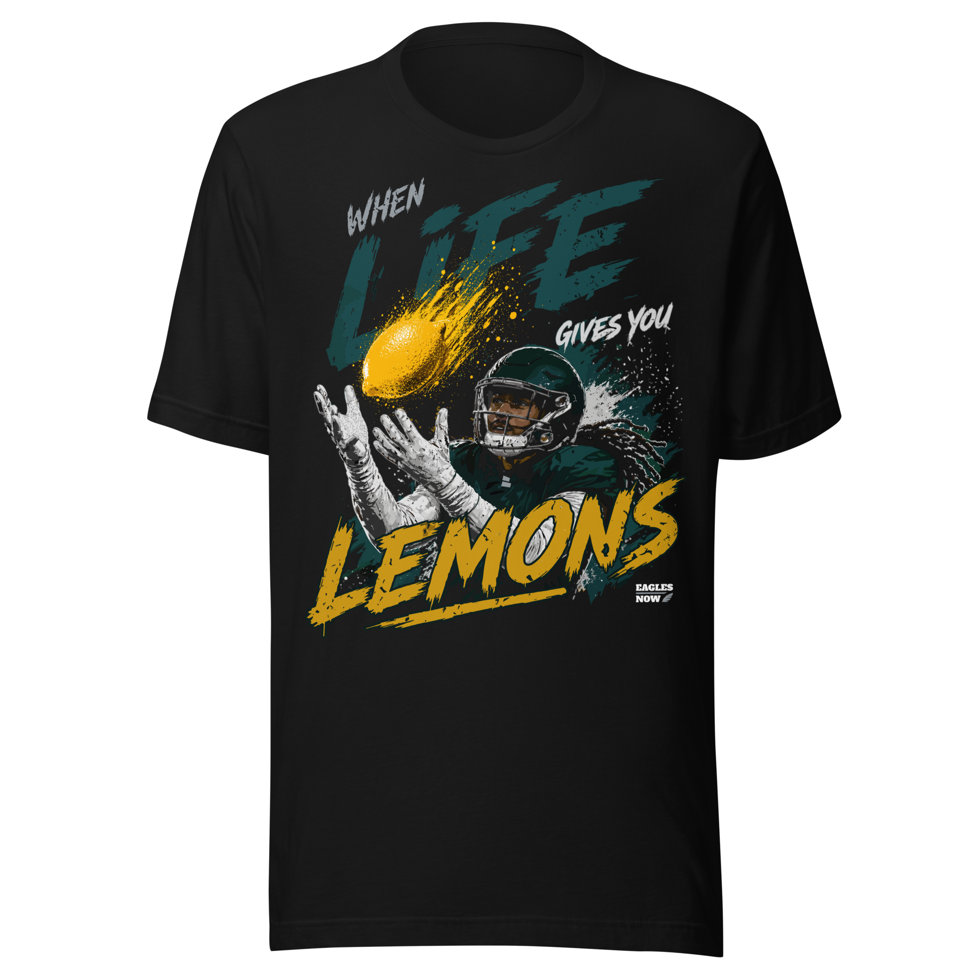 When Life Gives You Lemon(s) T-Shirt From Eagles Now – Chat Sports