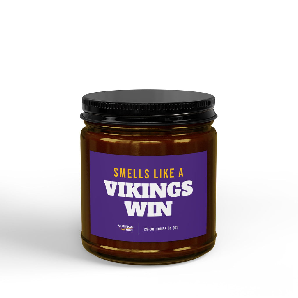 Smells Like A Vikings Win Candle (4oz) from Vikings Now