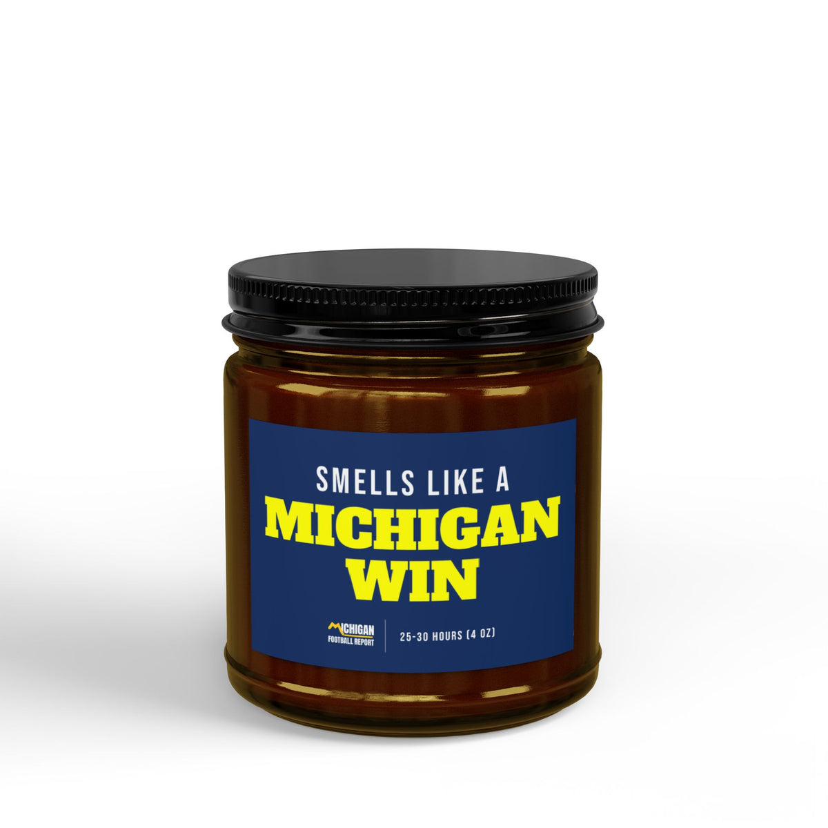 Smells Like A Michigan Win Candle (4oz) from Michigan Football Report