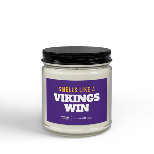 Smells Like A Vikings Win Candle (4oz) from Vikings Now