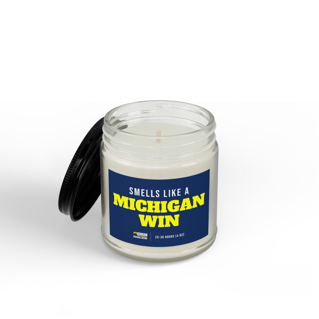 Smells Like A Michigan Win Candle (4oz) from Michigan Football Report