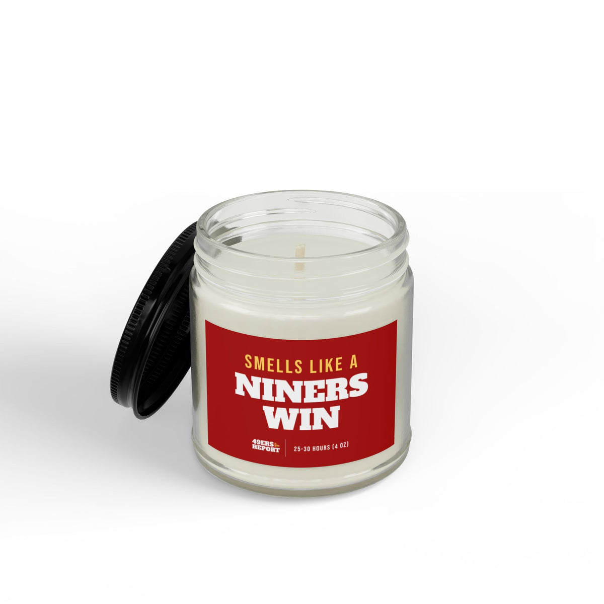 Smells Like A Niners Win Candle (4oz) from 49ers Report