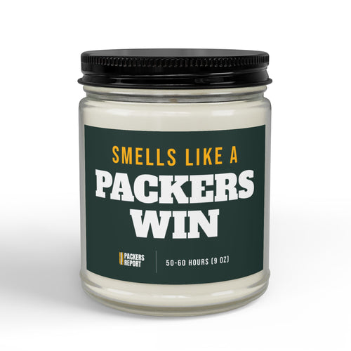 Smells Like A Packers Win Candle (9oz) from Packers Report