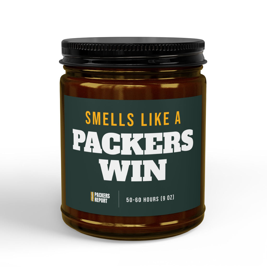Smells Like A Packers Win Candle (9oz) from Packers Report