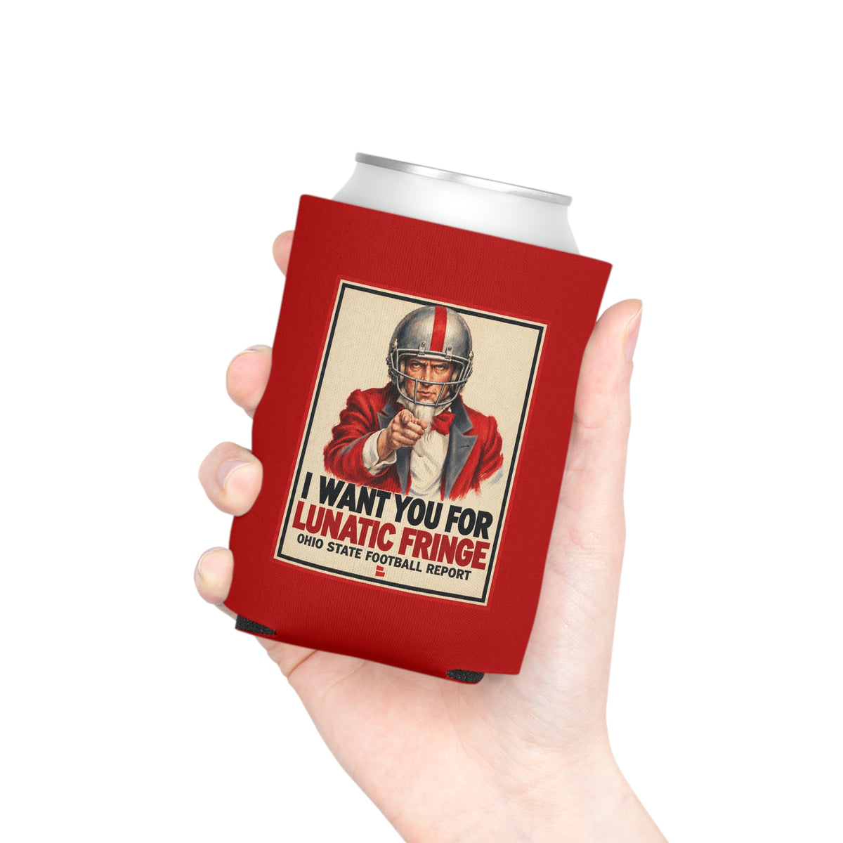 Lunatic Fringe Koozie from Ohio State Football Report