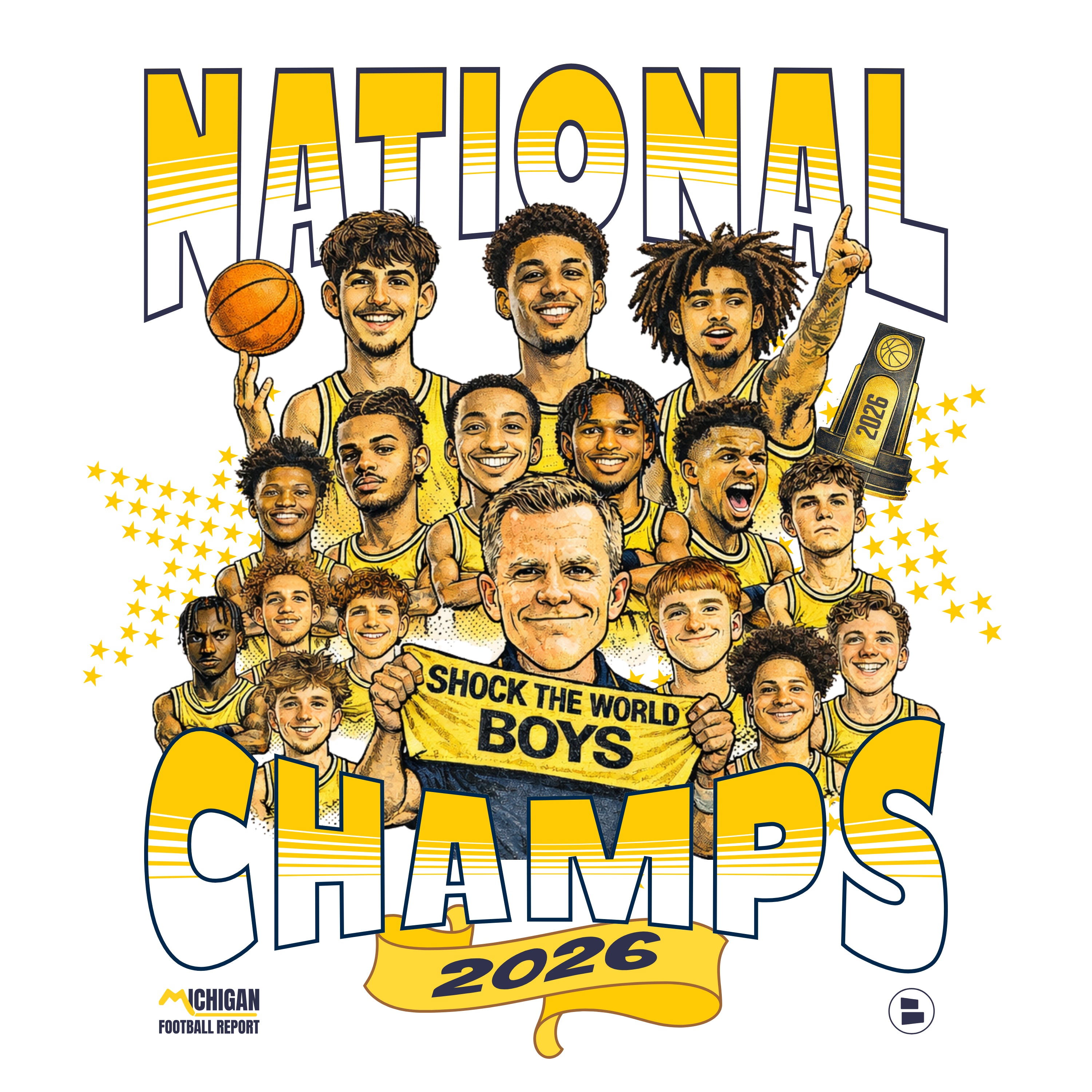 2026 National Champs Retro T-Shirt from Chat Sports