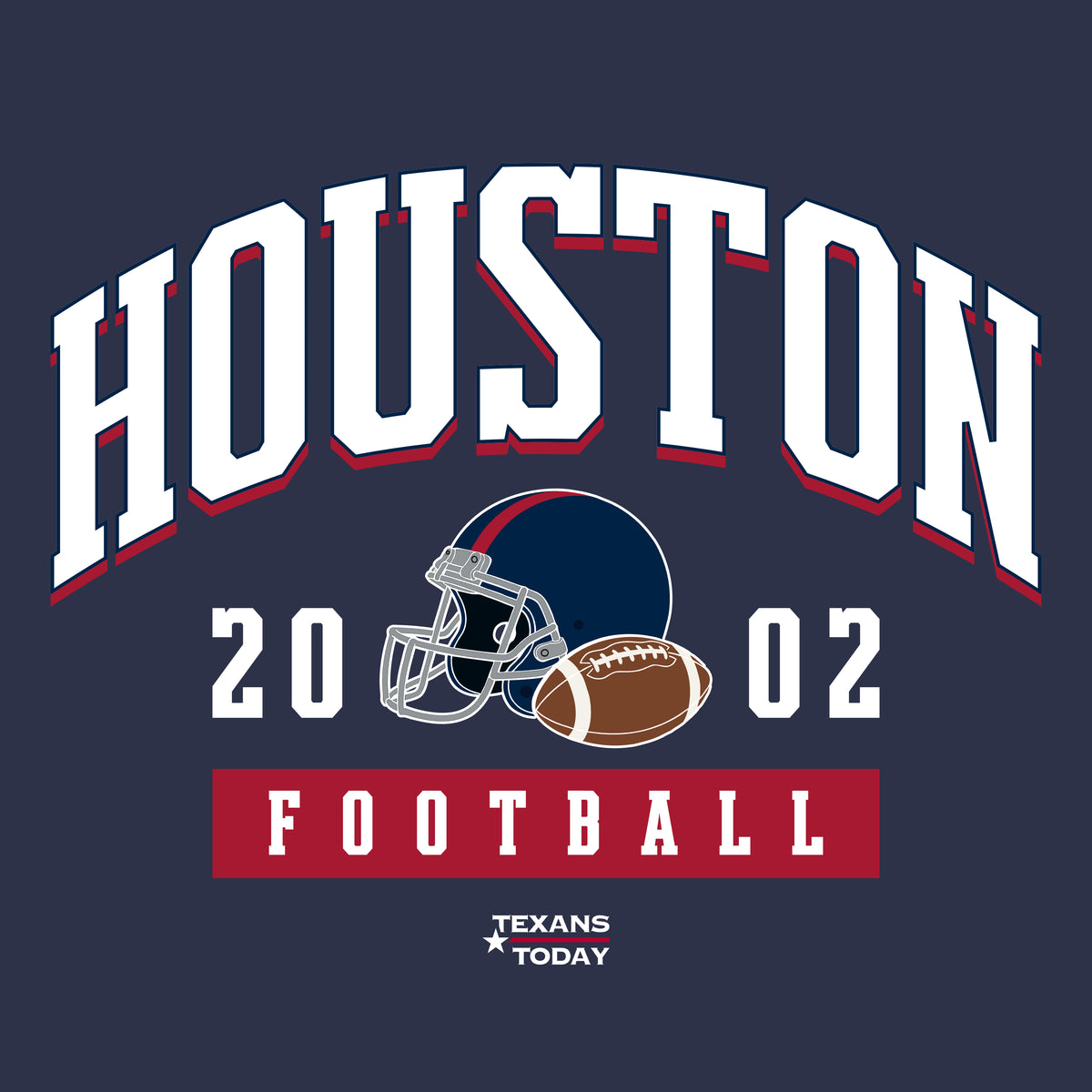 Houston 2002 T-Shirt from Texans Today