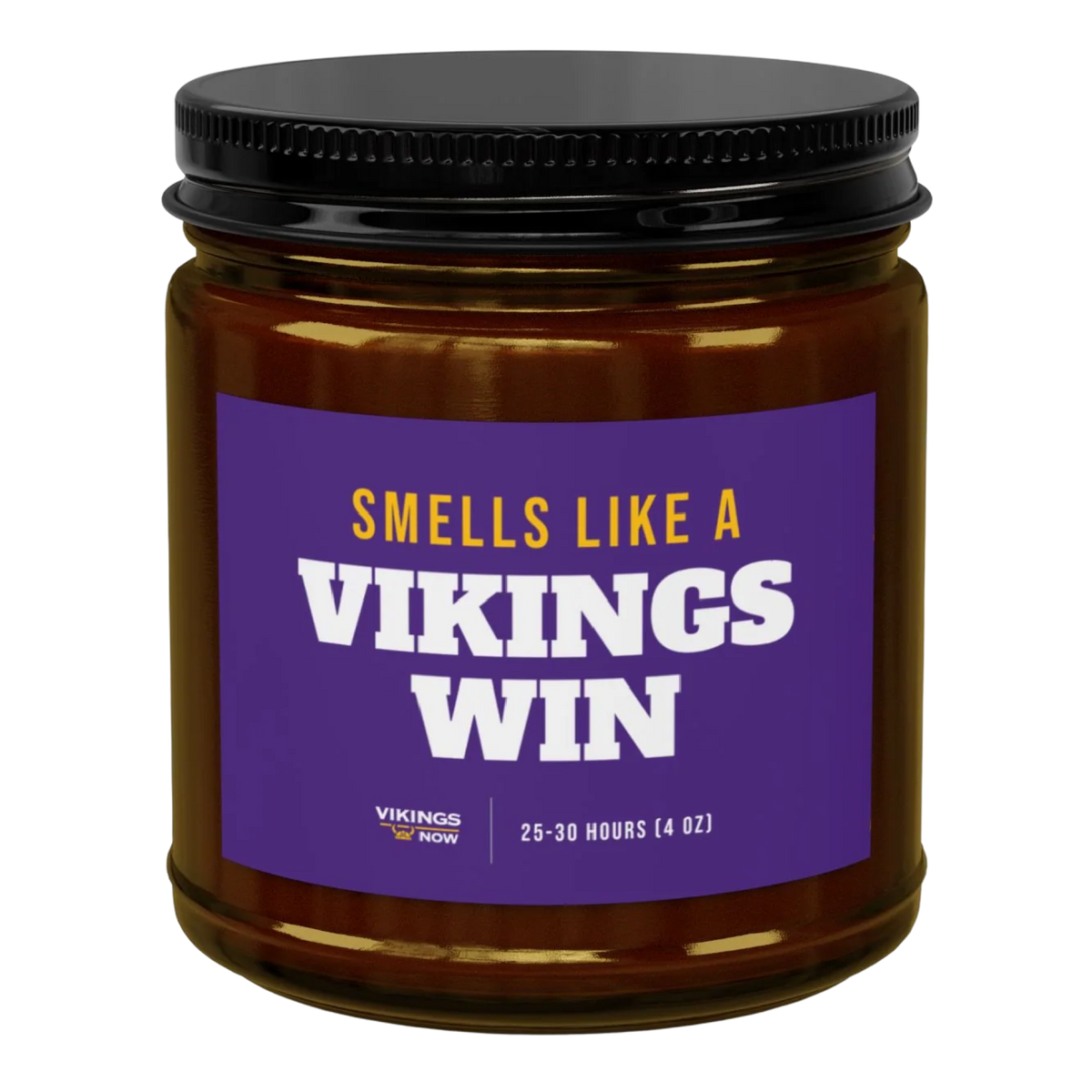 Smells Like A Vikings Win Candle (4oz) from Vikings Now