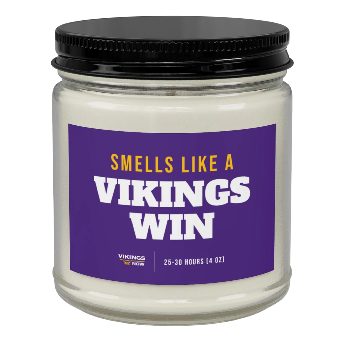 Smells Like A Vikings Win Candle (4oz) from Vikings Now