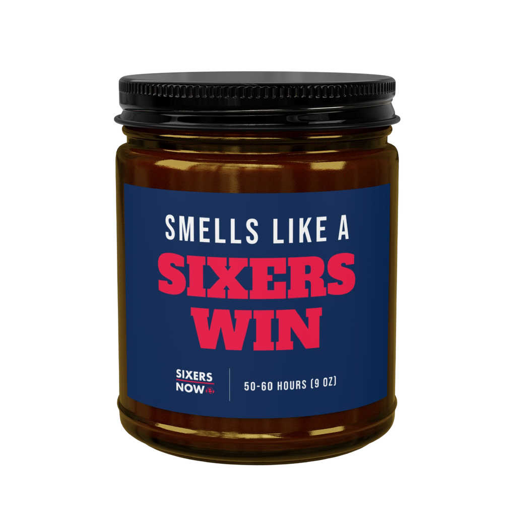 Smells Like A Sixers Win Candle (9oz) from Sixers Now