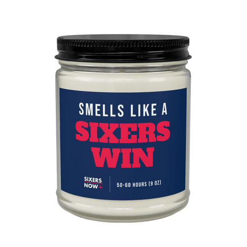 Smells Like A Sixers Win Candle (9oz) from Sixers Now