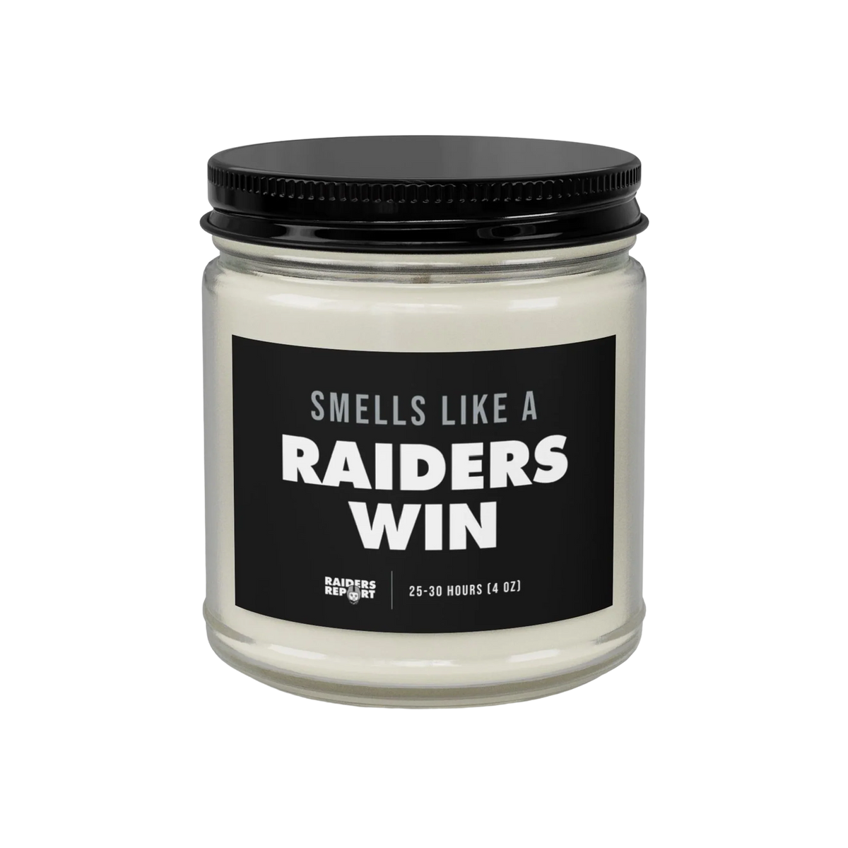 Smells Like A Raiders Win Candle (4oz) from Raiders Report