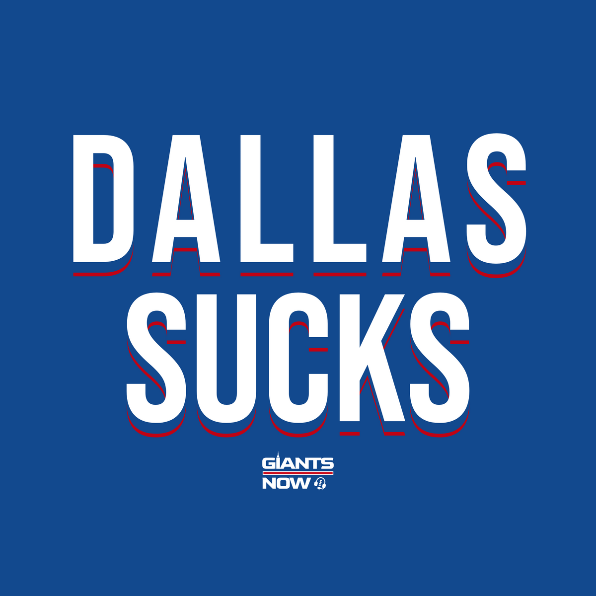 Dallas Sucks Hoodie from Giants Now