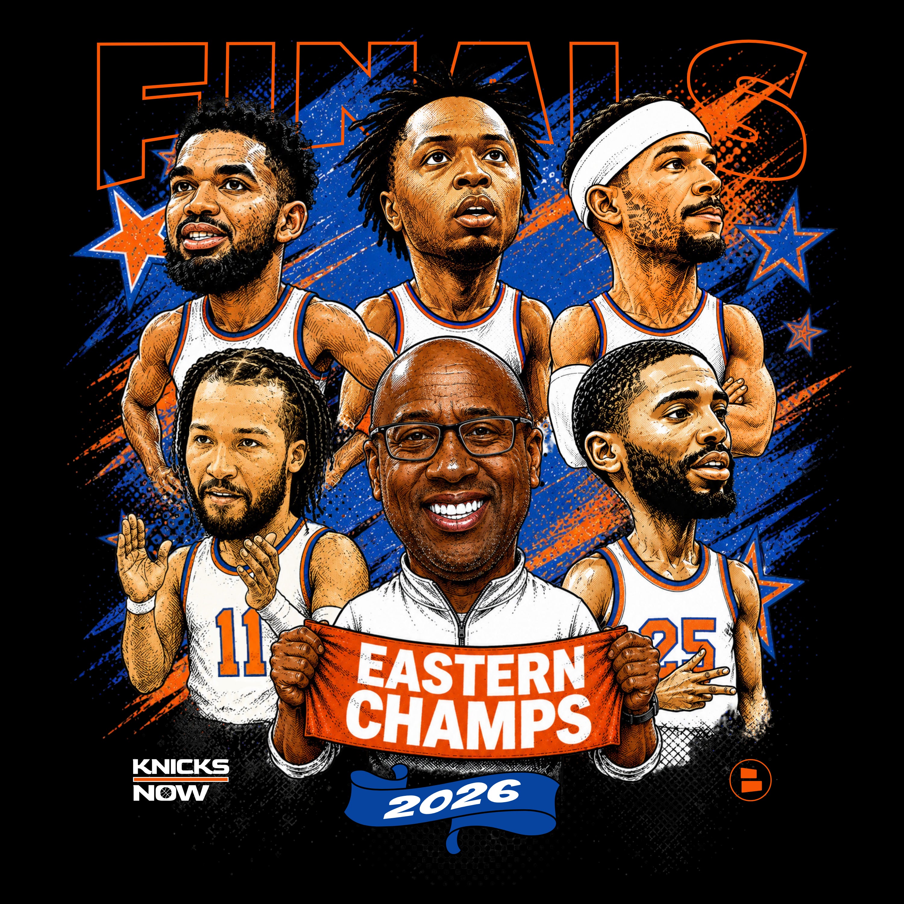 2026 Eastern Champs T-Shirt from Knicks Now