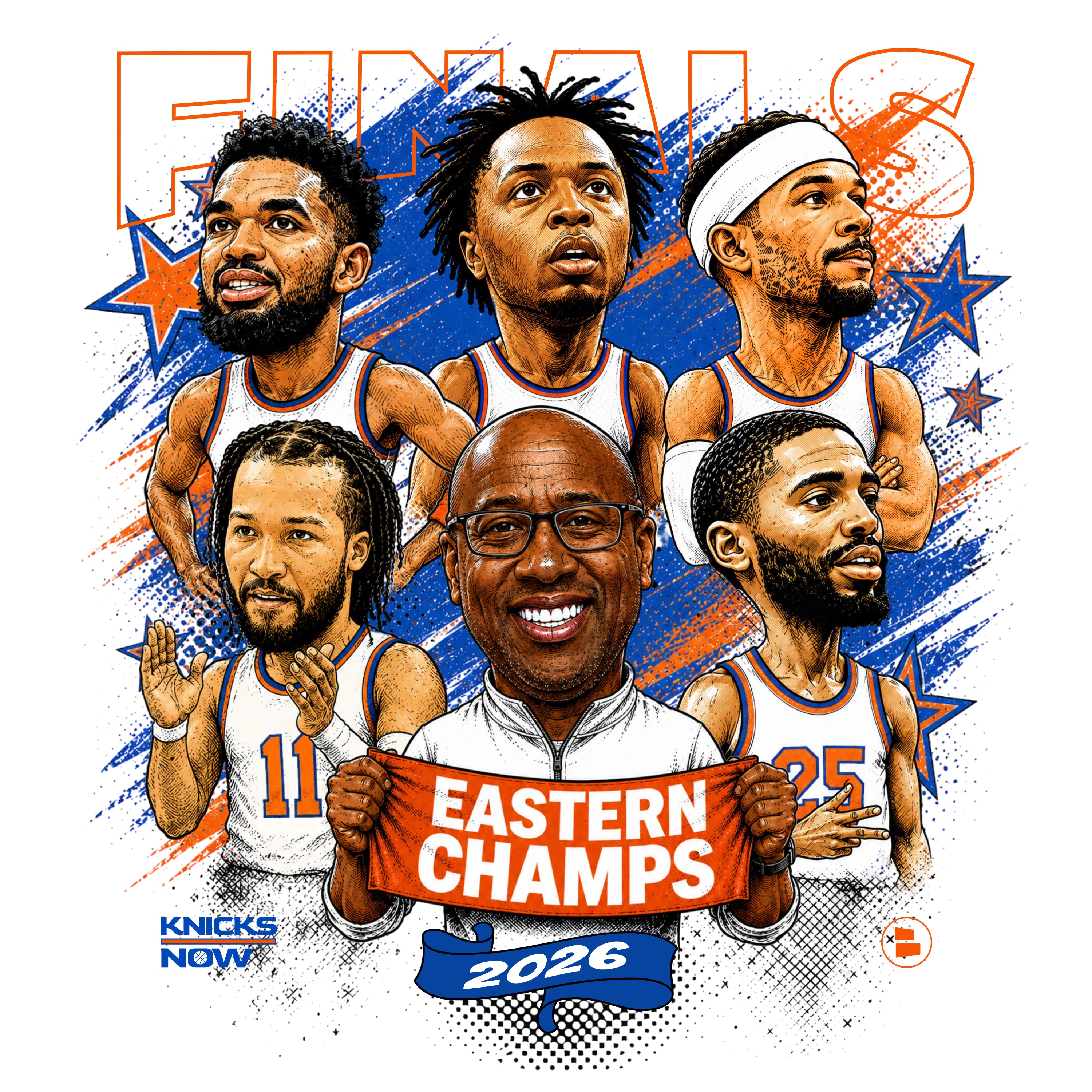 2026 Eastern Champs T-Shirt from Knicks Now