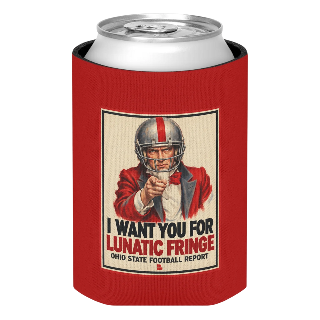 Lunatic Fringe Koozie from Ohio State Football Report