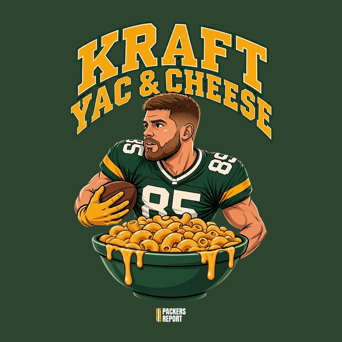 Yac and Cheese from Packers Report
