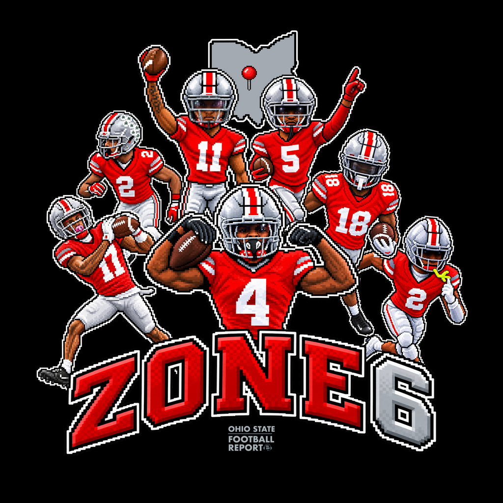 Zone 6 T-Shirt from Ohio State Football Report