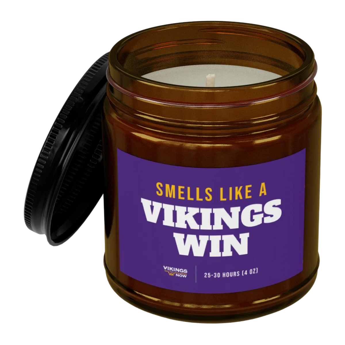 Smells Like A Vikings Win Candle (4oz) from Vikings Now