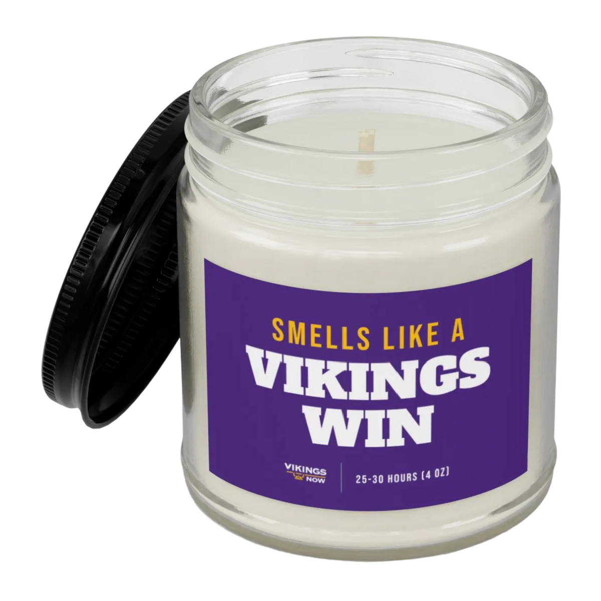 Smells Like A Vikings Win Candle (4oz) from Vikings Now