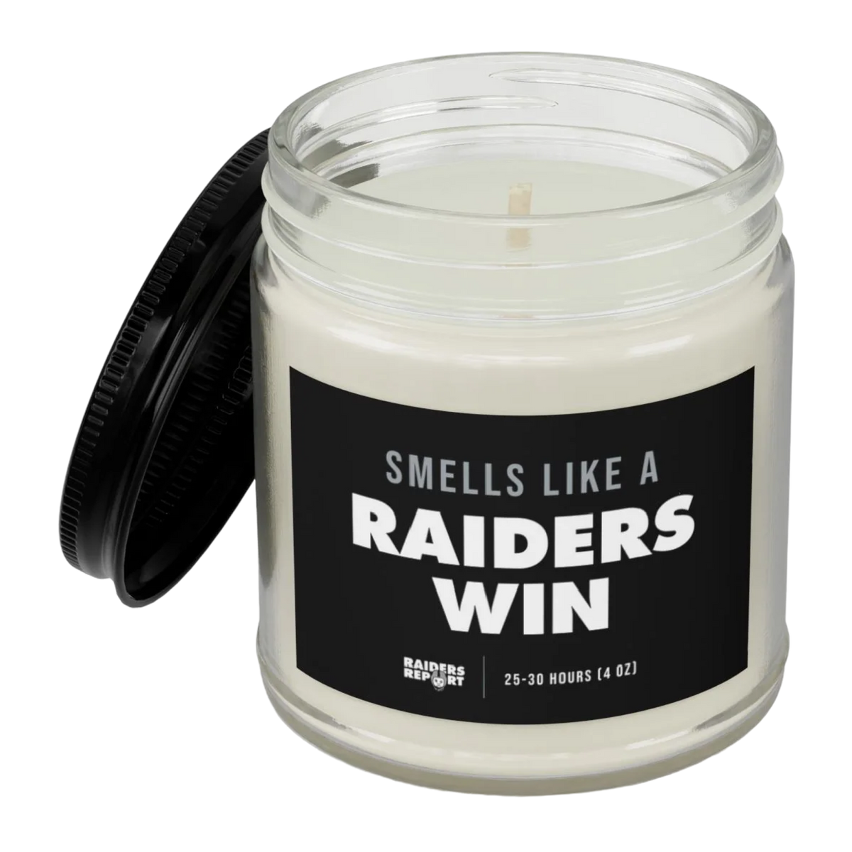 Smells Like A Raiders Win Candle (4oz) from Raiders Report