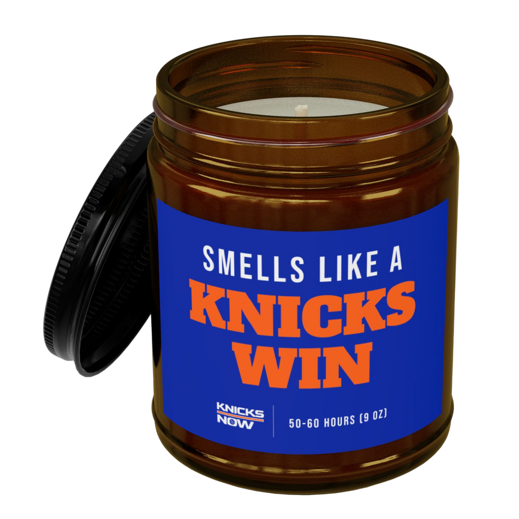 Smells Like A Knicks Win Candle (9oz) from Knicks Now