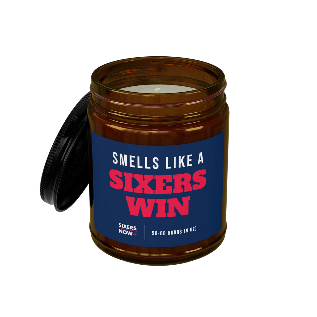 Smells Like A Sixers Win Candle (9oz) from Sixers Now