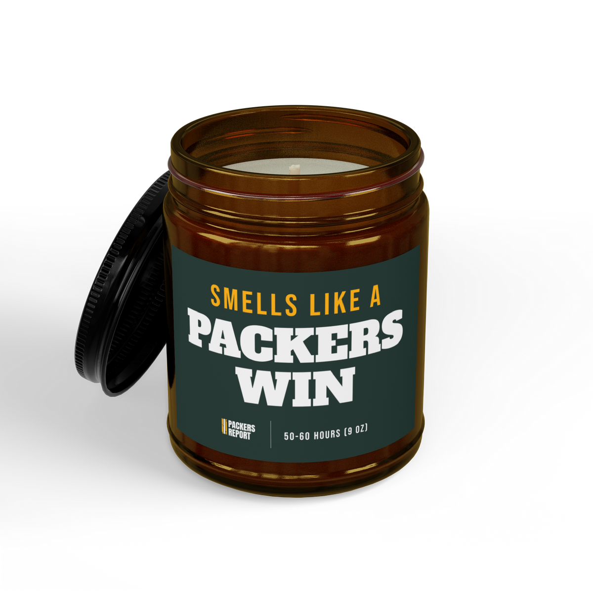 Smells Like A Packers Win Candle (9oz) from Packers Report