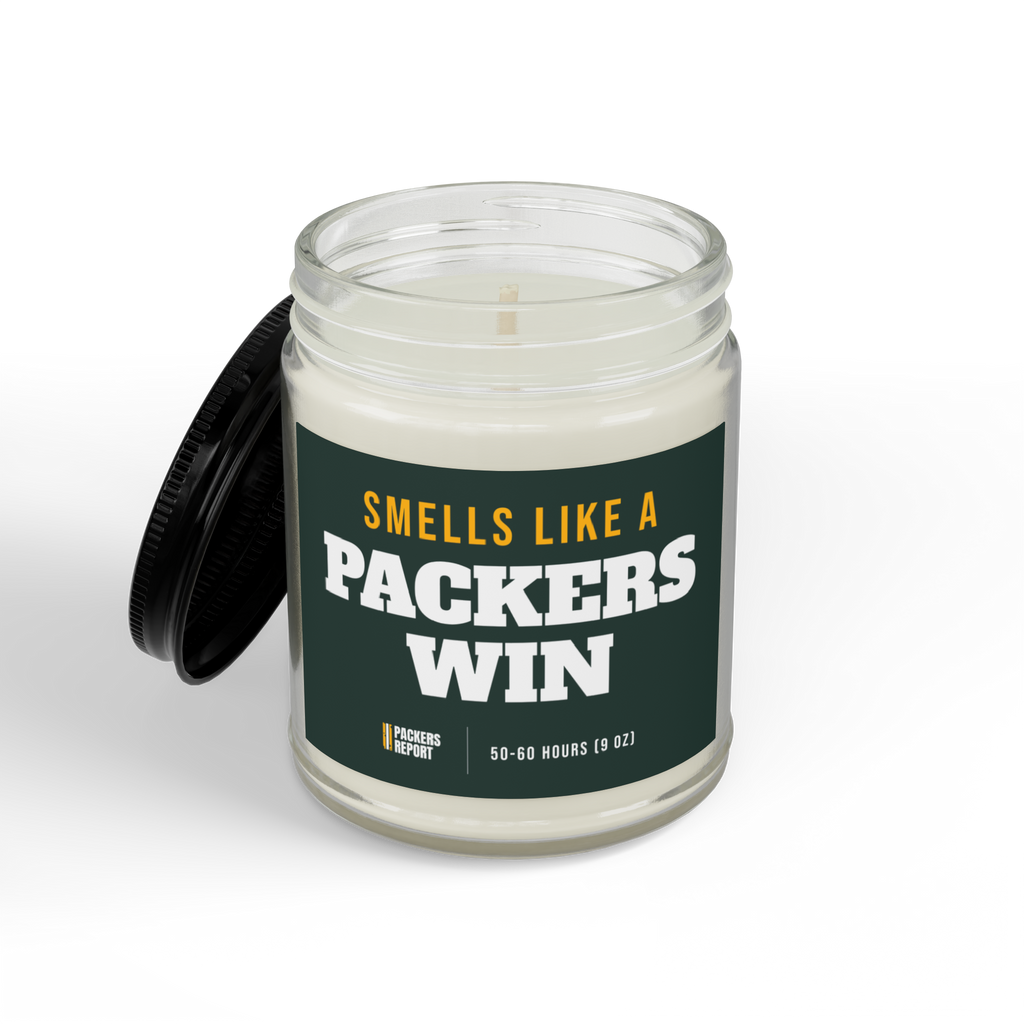 Smells Like A Packers Win Candle (9oz) from Packers Report
