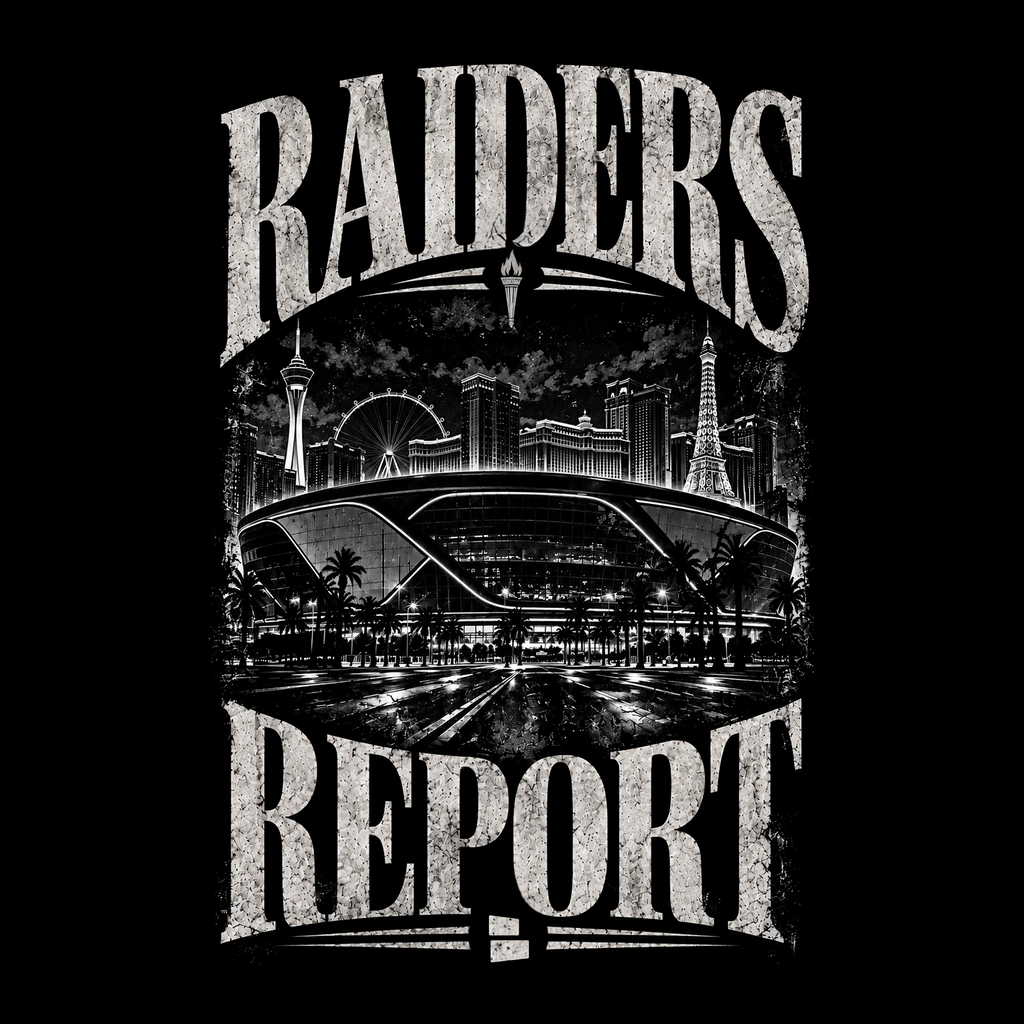 Raiders Report Skyline T-Shirt from Chat Sports