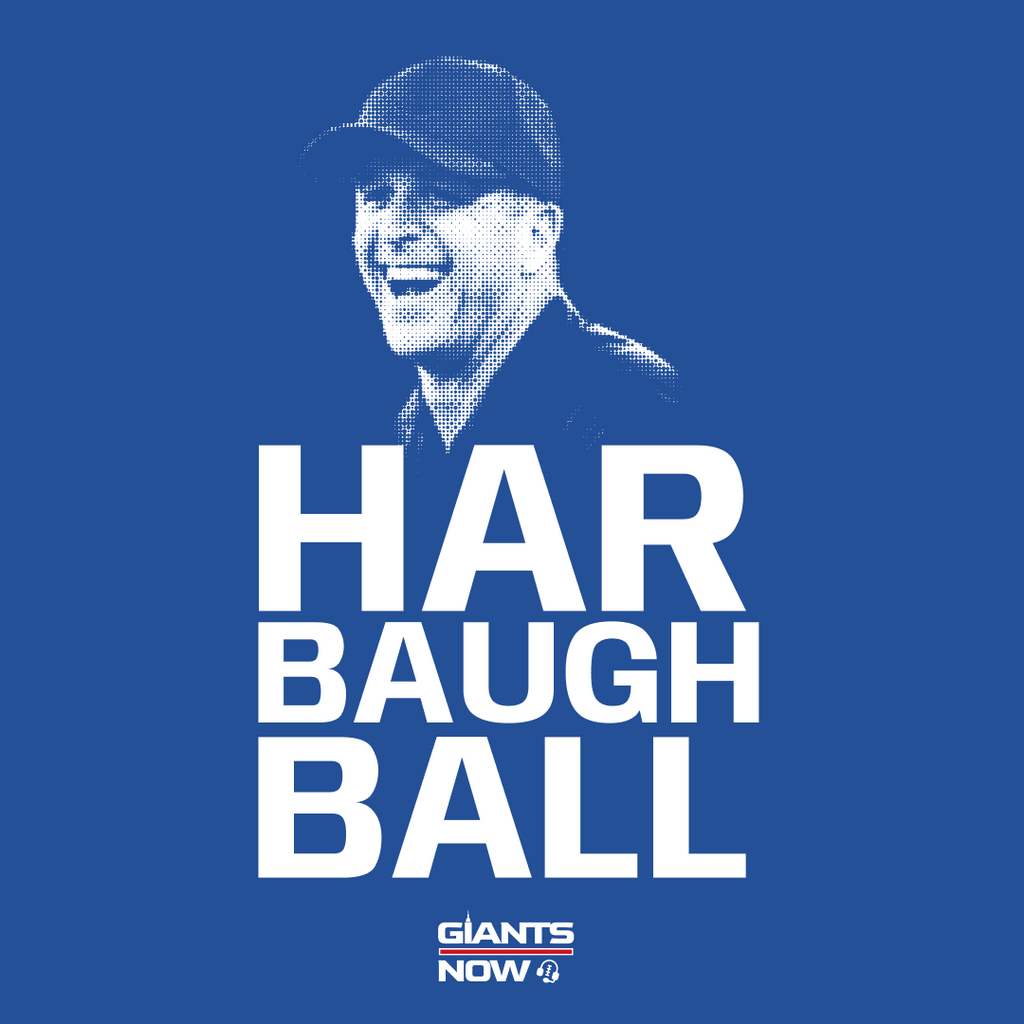 HARBAUGH BALL T-Shirt | Limited Edition From Giants Now