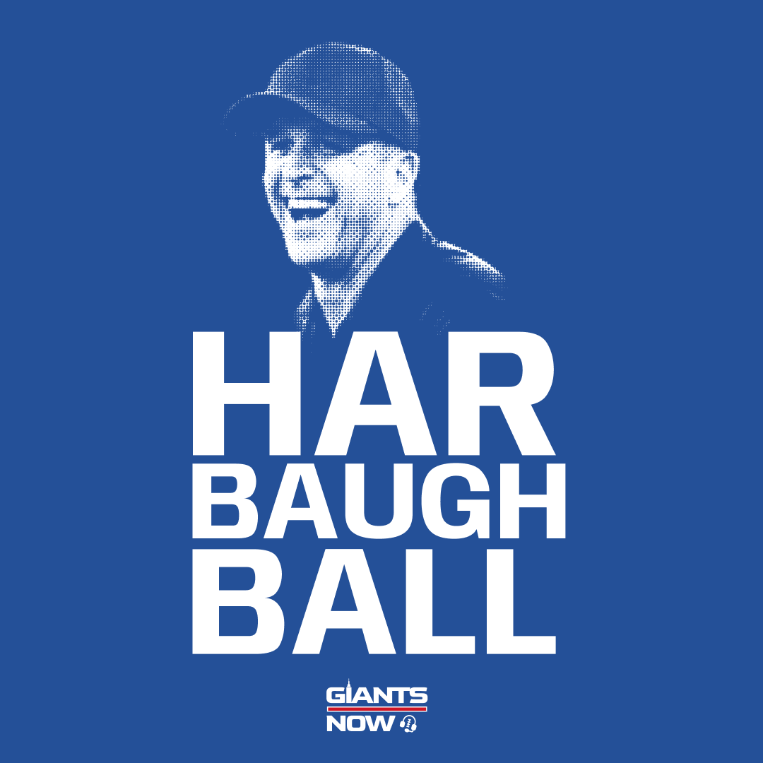 HARBAUGH BALL T-Shirt | Limited Edition From Giants Now