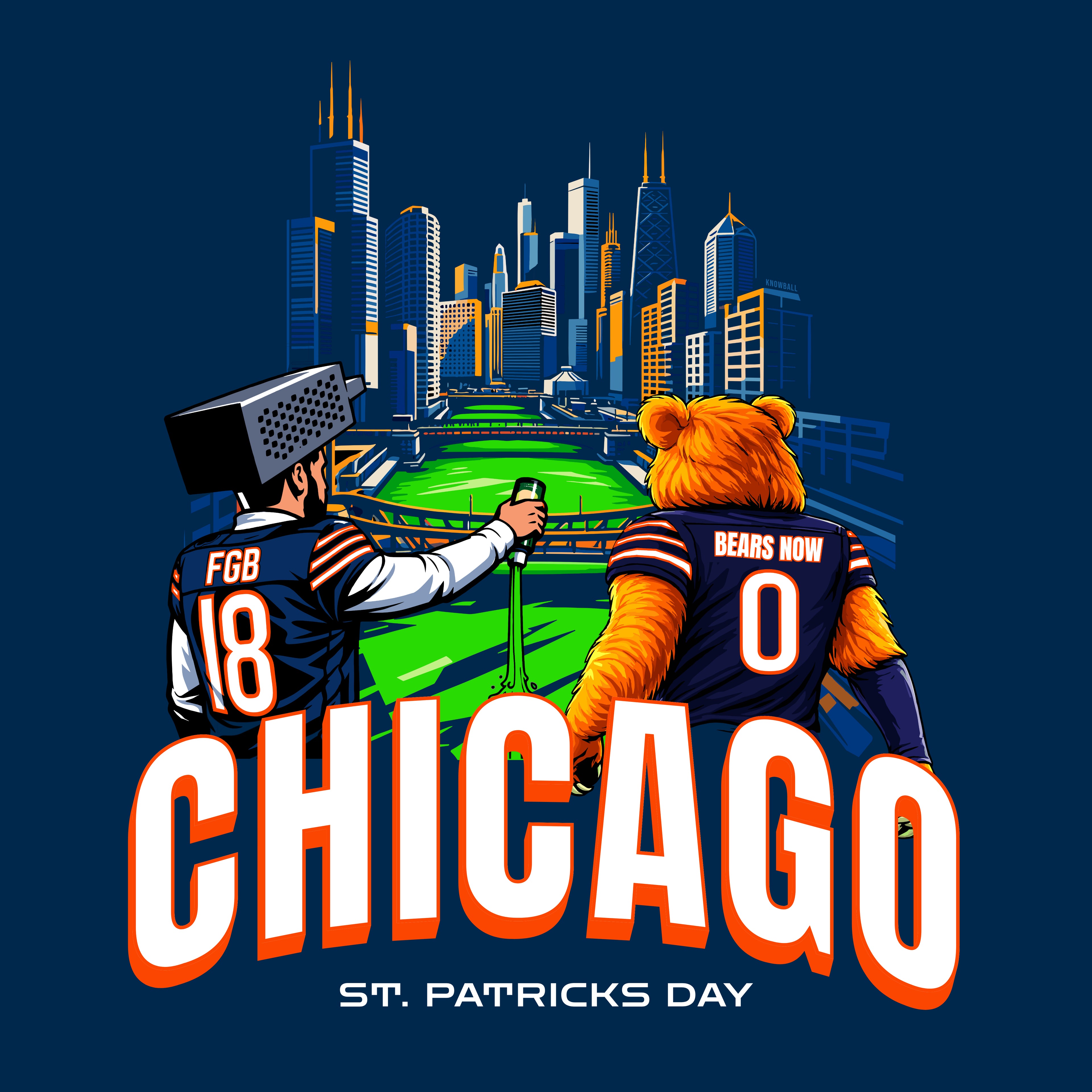 Chicago Green River T-Shirt | St. Patrick's Day