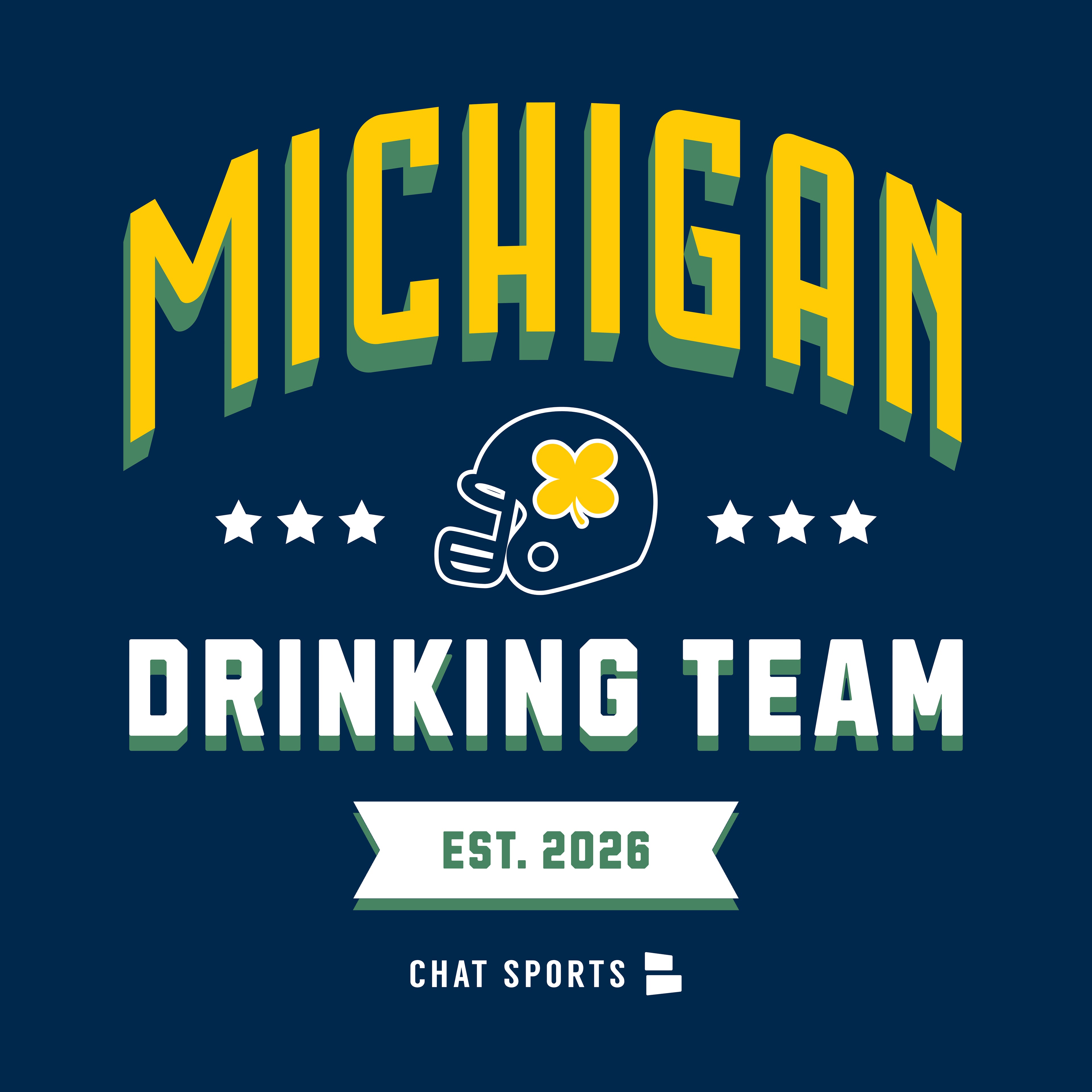 Michigan Drinking Team T-Shirt | St. Patrick's Day