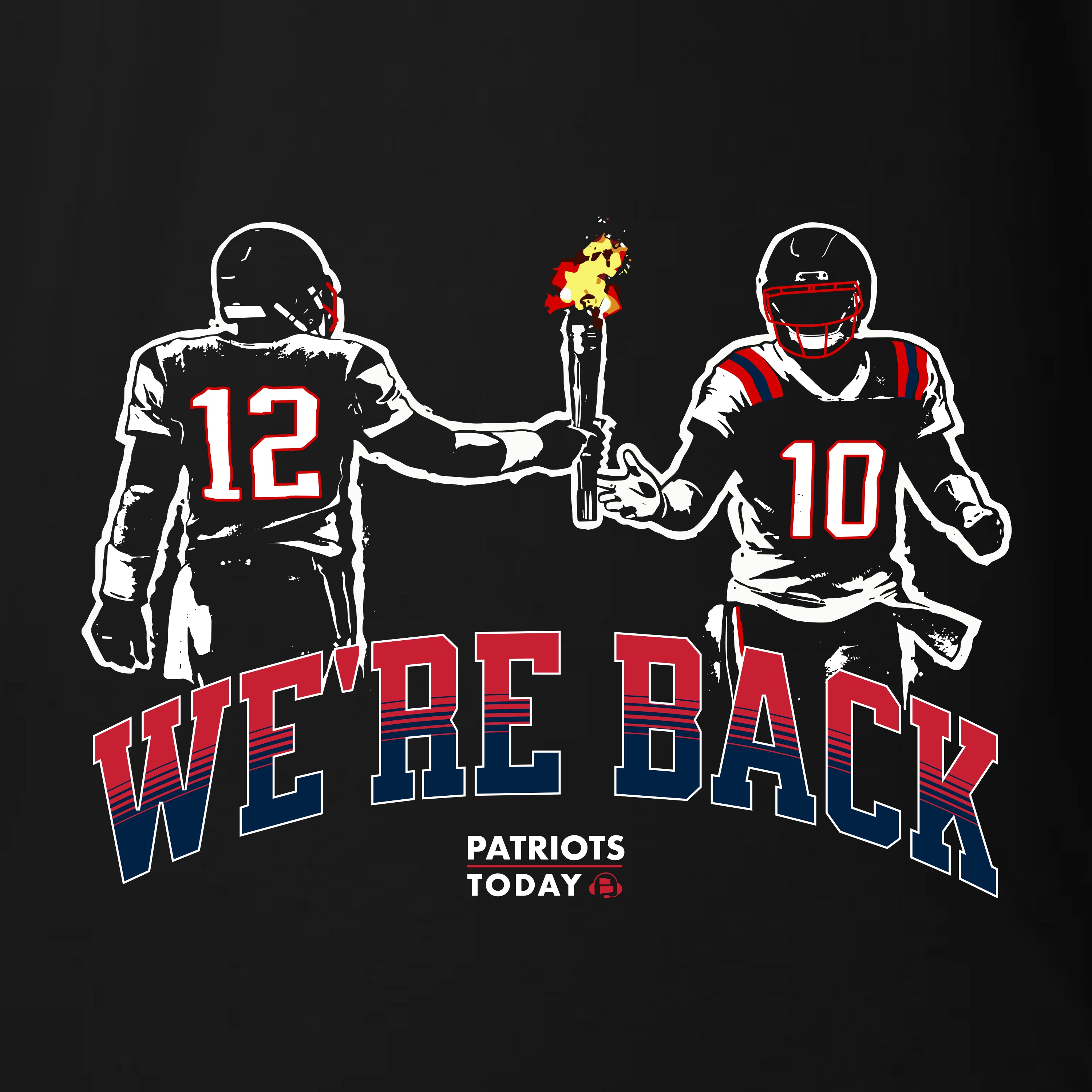 WE'RE BACK T-shirt | Comfort Colors brand