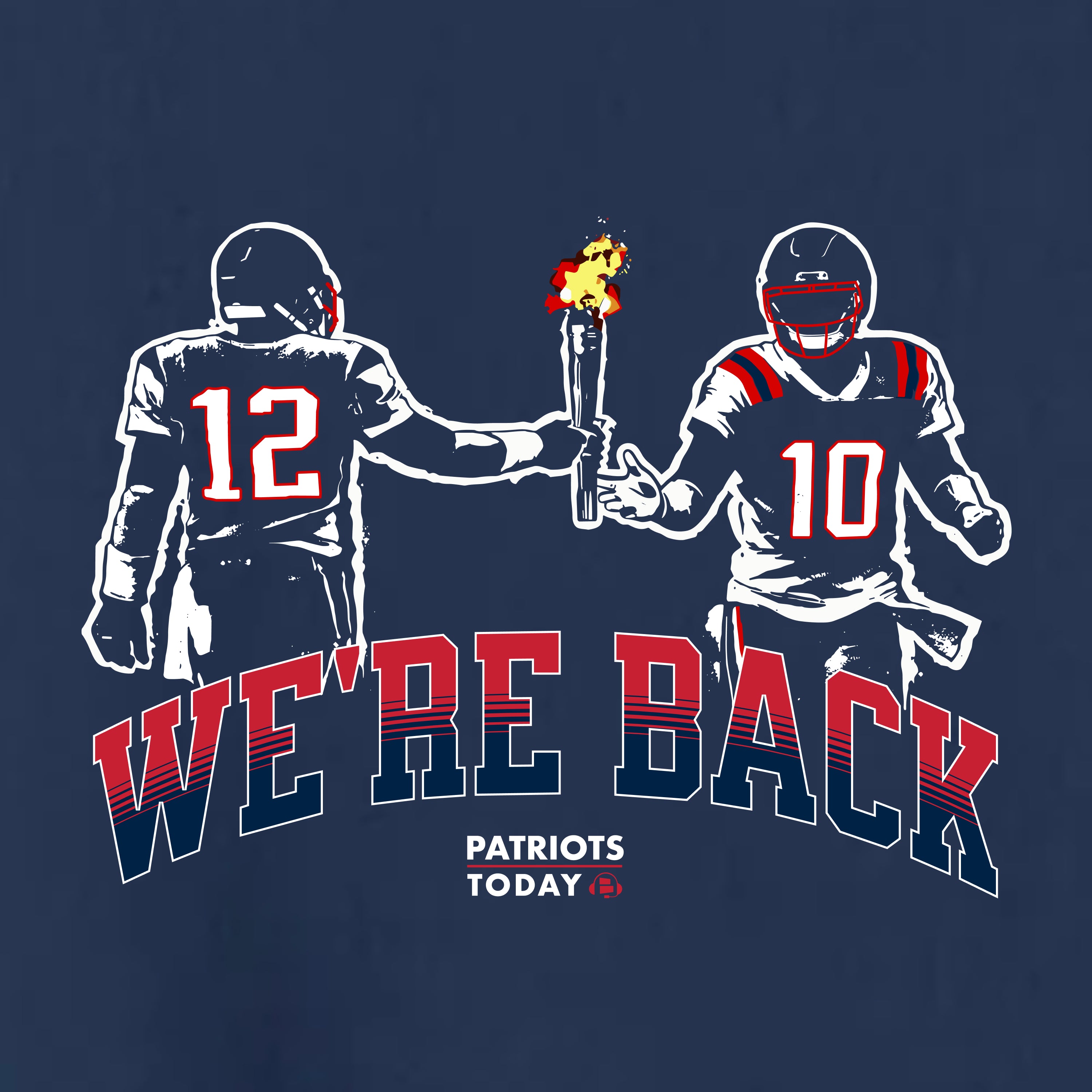 WE'RE BACK T-shirt | Comfort Colors brand