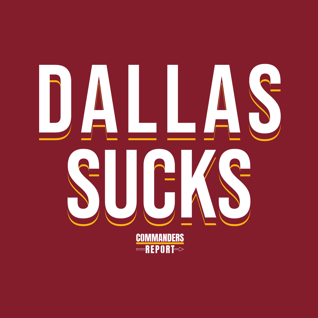 Dallas Sucks T-Shirt from Commanders Report