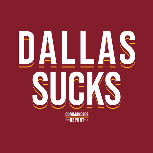 Dallas Sucks T-Shirt from Commanders Report