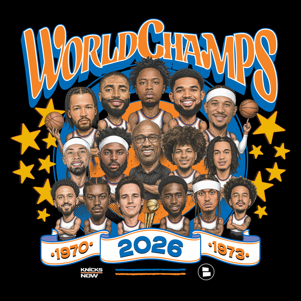 2026 World Champs Retro T-Shirt from Knicks Now