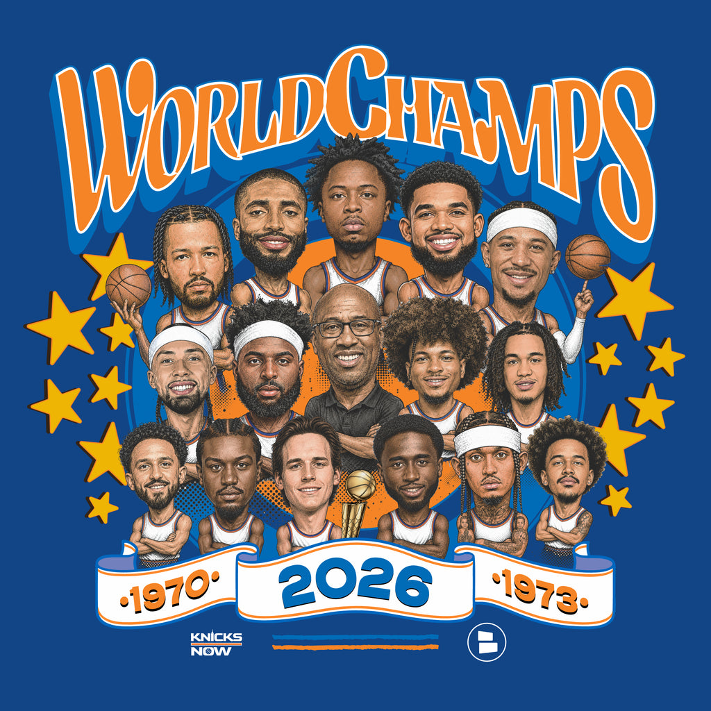 2026 World Champs Retro T-Shirt from Knicks Now