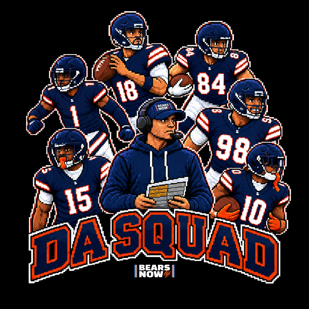Da Squad T-shirt from Bears Now