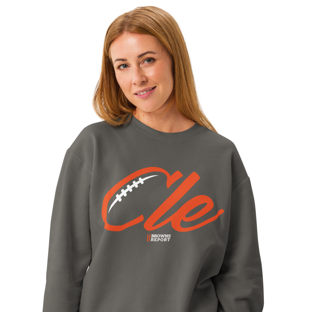 Cle Football Sweatshirt from Browns Report