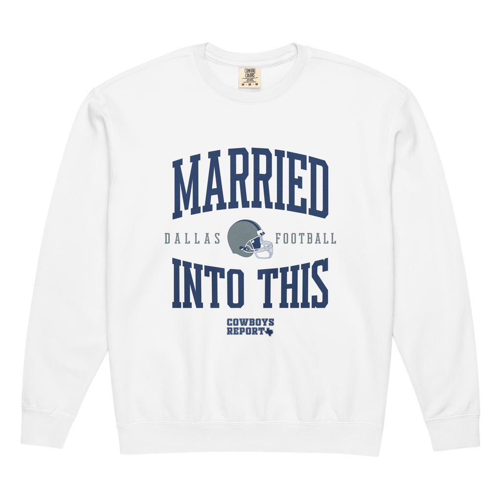 MARRIED INTO THIS | Dallas Football Women's Sweatshirt