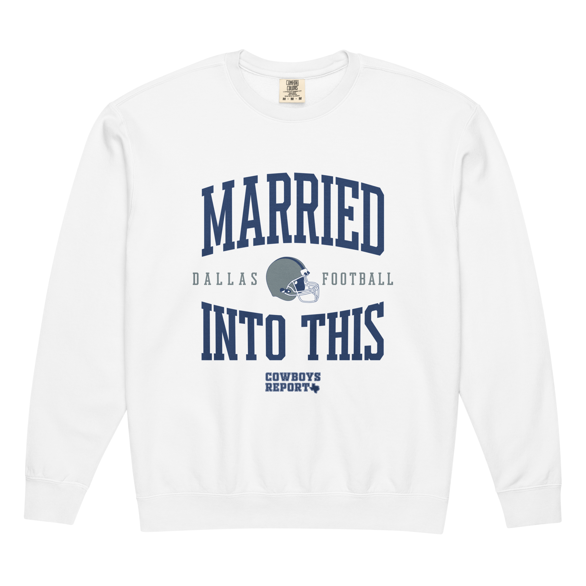 MARRIED INTO THIS | Dallas Football Women's Sweatshirt