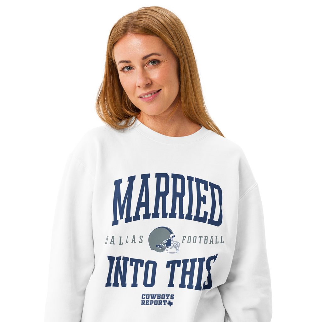 MARRIED INTO THIS | Dallas Football Women's Sweatshirt