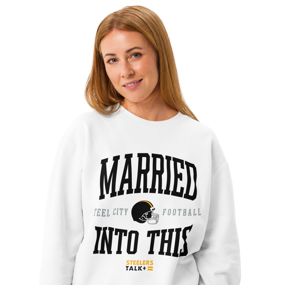MARRIED INTO THIS | Pittsburgh Football Women's Sweatshirt