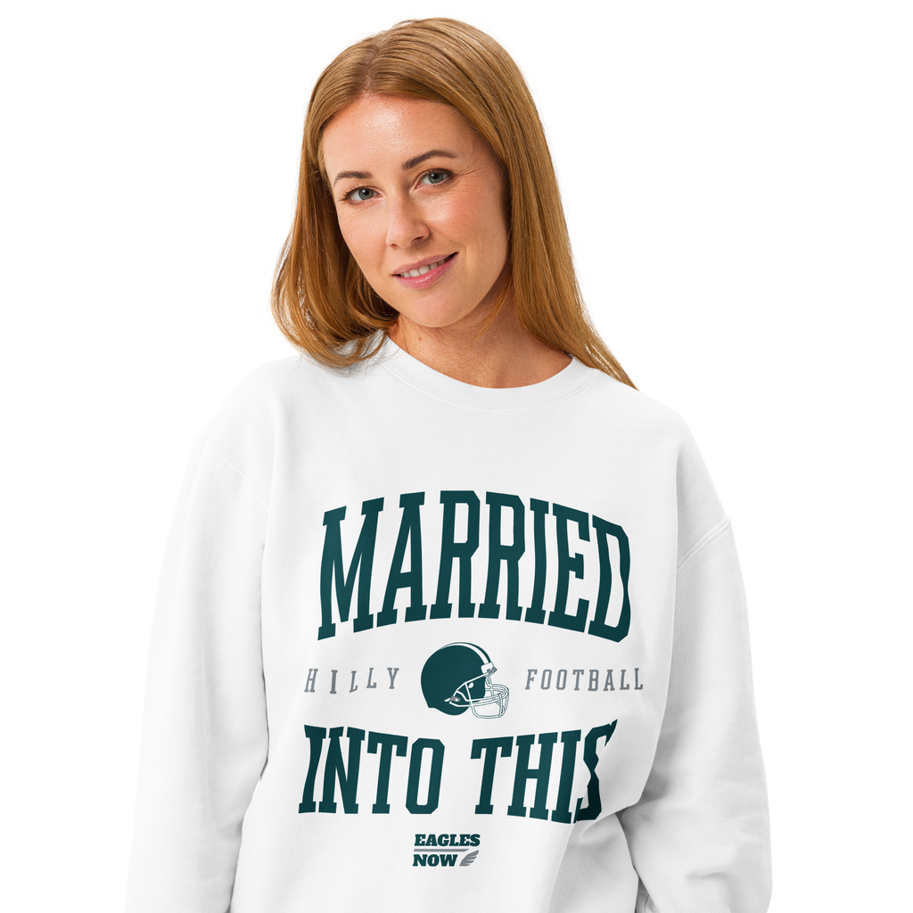 MARRIED INTO THIS | Philadelphia Football Women's Sweatshirt