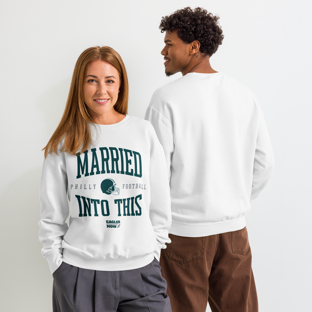MARRIED INTO THIS | Philadelphia Football Women's Sweatshirt