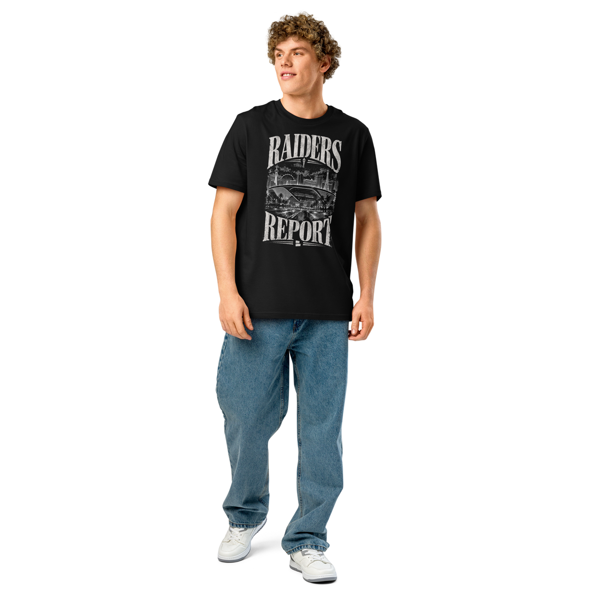 Raiders Report Skyline T-Shirt from Chat Sports
