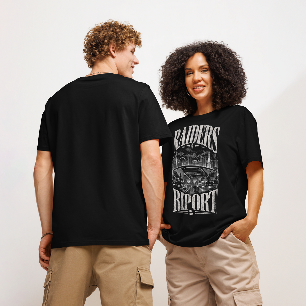 Raiders Report Skyline T-Shirt from Chat Sports